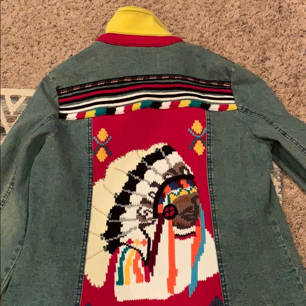 Unique Denim Jacket - image 2